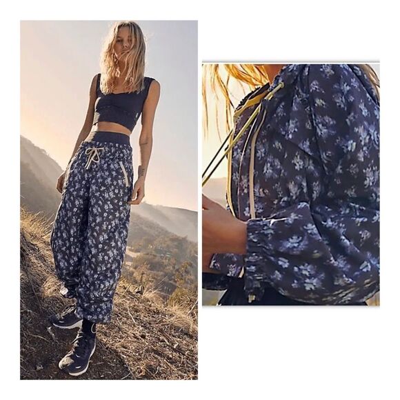Free People Break My Heart Pant Size L set pants and jacket New - Picture 1 of 6